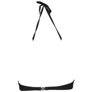 Karl Lagerfeld Black Elastane Swimwear