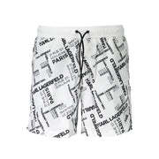 Karl Lagerfeld White Polyester Swimwear