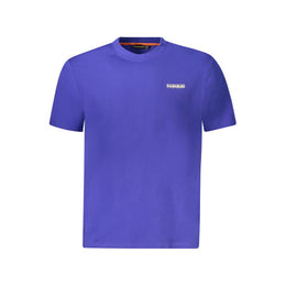 Napapijri Blue Cotton Men T-Shirt