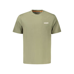 Napapijri Green Cotton Men T-Shirt