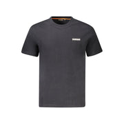Napapijri Black Cotton Men T-Shirt
