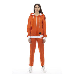 Baldinini Trend Orange Cotton Tracksuit