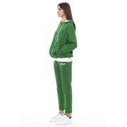 Baldinini Trend Green Cotton Women Sweater