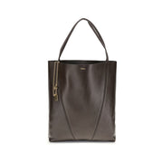 Chloé Brown Calf Leather Bos Taurus Shoulder Bag