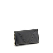 Chloé Black Calf Leather Bos Taurus Wallet