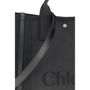 Chloé Black Cotton Handbag