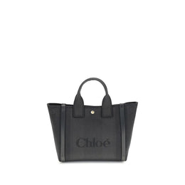 Chloé Black Cotton Handbag