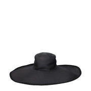 Max Mara Black Paper Sunhat