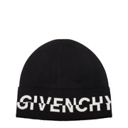 Givenchy Black Wool Beanie