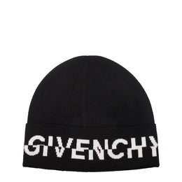 Givenchy Black Wool Beanie