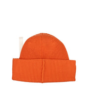 Jacquemus Orange Cotton Beanie