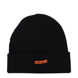 Heron Preston Black Wool Beanie