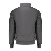 North Sails Black Polyester Men's Bomber Jacket