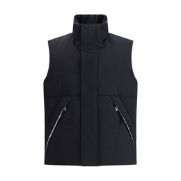 LAMINAR Black Polyamide Sleveless Jacket