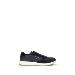Prada Blue Recycled Polyamide Athletic Sneakers