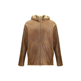 Salvatore Santoro Brown Leather Coat
