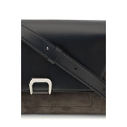 Brunello Cucinelli Black Leather Shoulder Bag