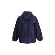 Prada Blue Recycled Polyamide Shell Jacket