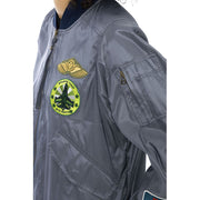 Mr&Mrs Italy Light Blue Polyamide Women Jacket