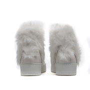 Mr&Mrs Italy White Cotton Women Sneaker