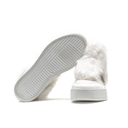 Mr&Mrs Italy White Cotton Women Sneaker