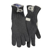 Harmont & Blaine Black Wool Glove