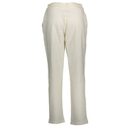 U.S. POLO ASSN. White Cotton Pant