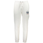 La Martina White Cotton Pant