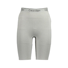Calvin Klein Gray Polyester Pant