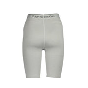 Calvin Klein Gray Polyester Pant
