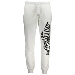 Cavalli Class White Cotton Pant
