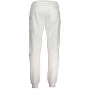 Cavalli Class White Cotton Pant