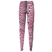 Cavalli Class Pink Cotton Pant