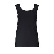 Patrizia Pepe Black Elastane Tank Top
