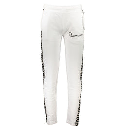Cavalli Class White Cotton Pant