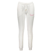 Cavalli Class White Cotton Pant