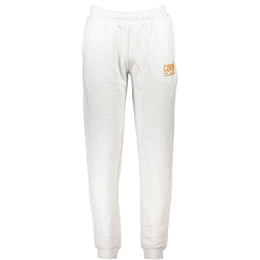 Cavalli Class White Cotton Pant