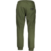 Cavalli Class Green Cotton Pant
