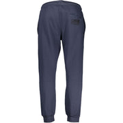 Cavalli Class Blue Cotton Pant