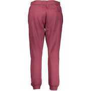 Cavalli Class Purple Cotton Pant