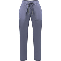 K-WAY Blue Elastane Pant