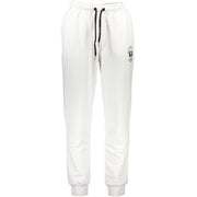 La Martina White Cotton Pant