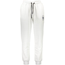 La Martina White Cotton Pant