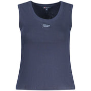 Tommy Hilfiger Blue Cotton Tank Top