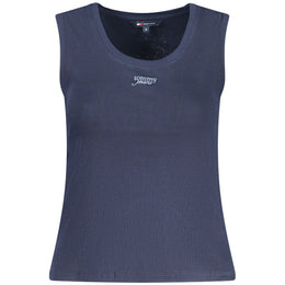 Tommy Hilfiger Blue Cotton Tank Top