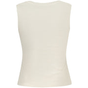 Tommy Hilfiger Beige Cotton Tank Top