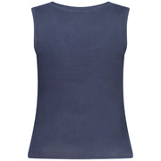 Tommy Hilfiger Blue Cotton Tank Top