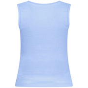 Tommy Hilfiger Blue Cotton Tank Top