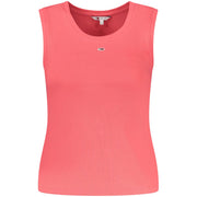 Tommy Hilfiger Pink Cotton Tank Top