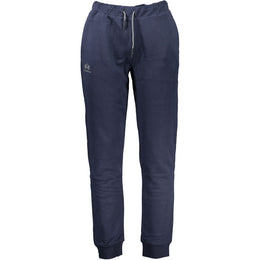 La Martina Blue Cotton Pant